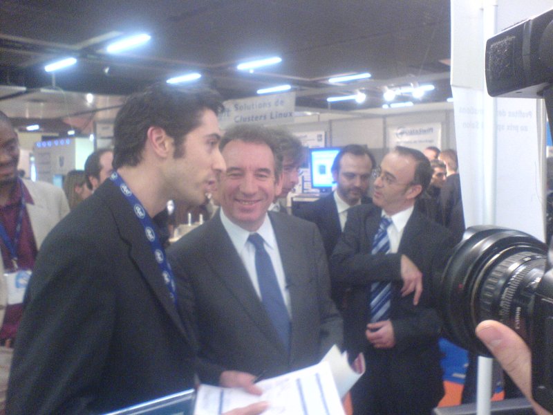 Francois Bayrou chez Anaska